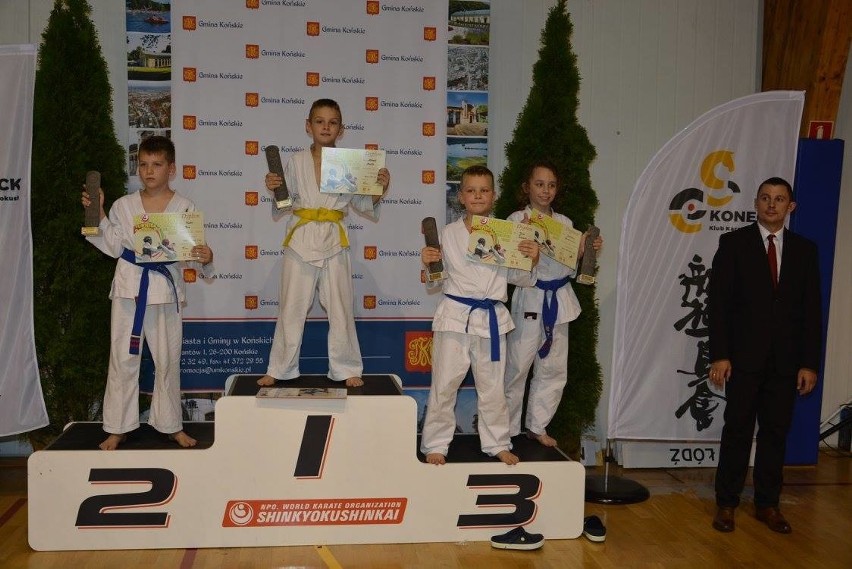 Karatecy ze Skarżyska na drugim miejscu w Turnieju o Puchar Żeliwa w Końskich