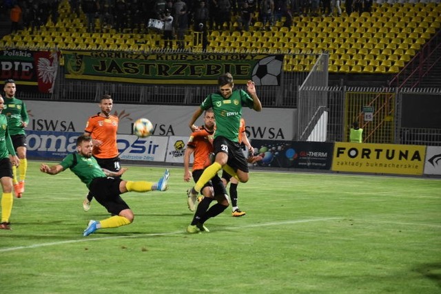 14.09.2019 r. GKS Jastrzębie - Chrobry Głogów 1:0.   Zobacz kolejne zdjęcia. Przesuwaj zdjęcia w prawo - naciśnij strzałkę lub przycisk NASTĘPNE