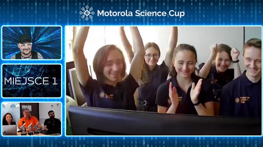 Uczniowie z Krakowa i Limanowej najlepsi w ogólnopolskim konkursie informatycznym Motorola Science Cup. Triumf Dream Teamu z ZS Łączności
