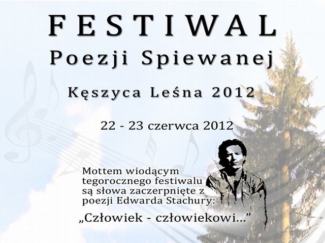 II Festiwal Poezji Śpiewanej odbędzie się w piątek i sobotę na plaży nad jeziorem w Kęszycy Leśnej pod Międzyrzeczem.