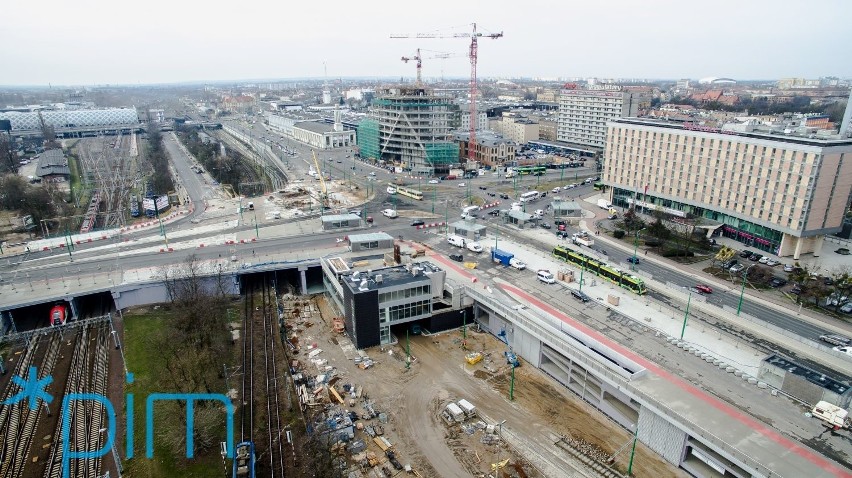 Inwestycje w Poznaniu z lotu ptaka