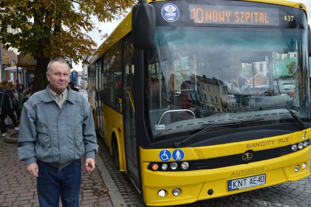 - To dobry pomysł, żeby autobusy były za darmo. Zaoszczędziłbym - mówi Eugeniusz Kamoń