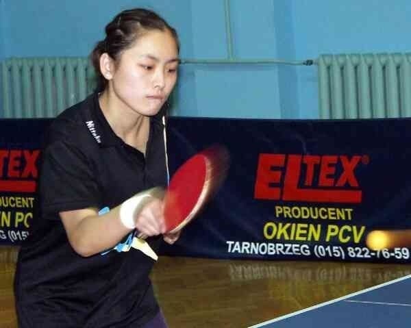 Chinka Li Qien była najlepszą zawodniczką meczu KTS - Nadarzyn.