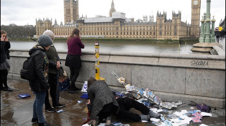 Londyn: Atak przed brytyjskim parlamentem