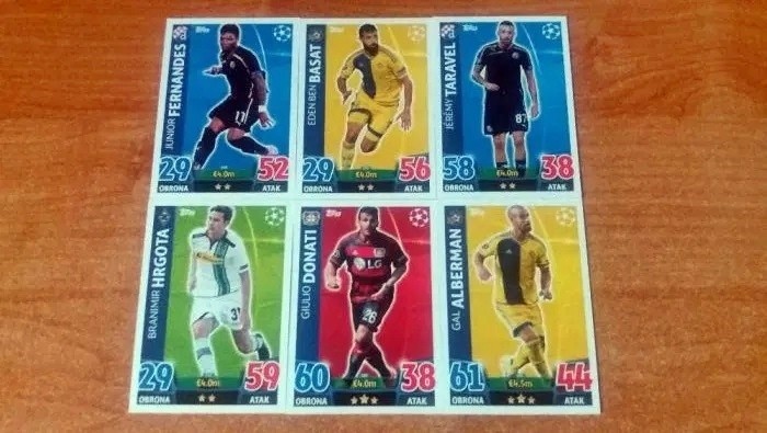 Karty Topps UEFA Champions League 2015/16 Match Attax...