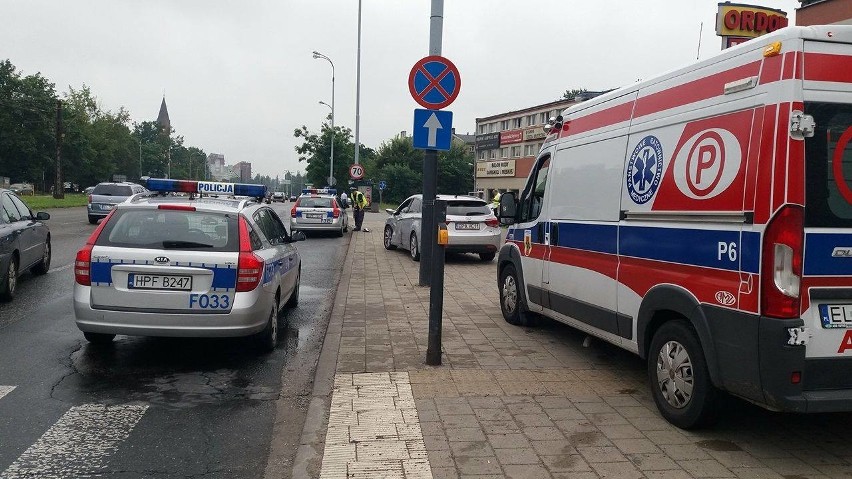 Wypadek na skrzyżowaniu ulic Śmigłego-Rydza i Milionowej. Sprawca uciekł! Policja prosi... [zdjęcia]