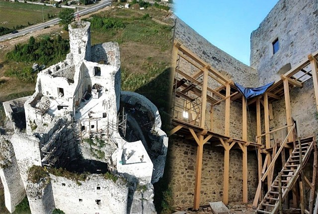Rekonstrukcja zamku w Mirowie