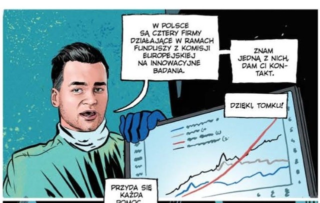 Łódzki lekarz Tomasz Karauda w dzieciństwie przebierał się za Spidermana. Teraz sam został bohaterem komiksu "Paneuropa vs. COVID-19" o walce z koronawirusem.CZYTAJ DALEJ >>>.