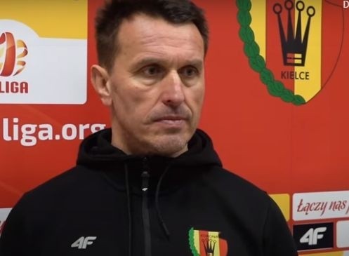 Trener Korony Kielce Leszek Ojrzyński ocenia sparing z Wisłą Puławy i grę nowych zawodników