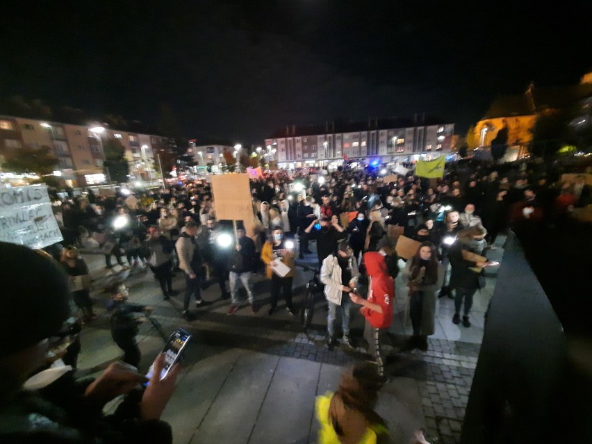 Protest w Koszalinie