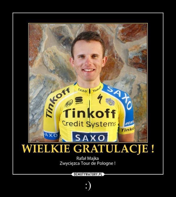 Rafał Majka wygrał Tour de Pologne [MEMY]