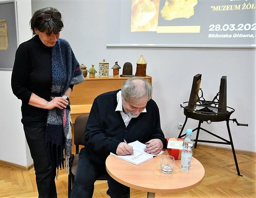 Promocja książki Adama Wójcika - Łużyckiego "Muzeum żółtego...