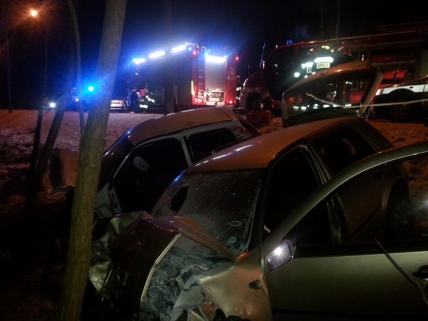 Nocny pościg i groźny wypadek w Starachowicach