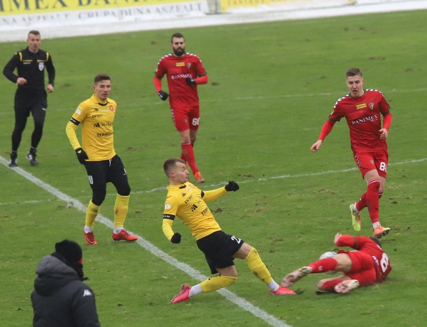 30.01.2021. Sparing: Zagłębie Sosnowiec - Widzew Łódź 1:0....