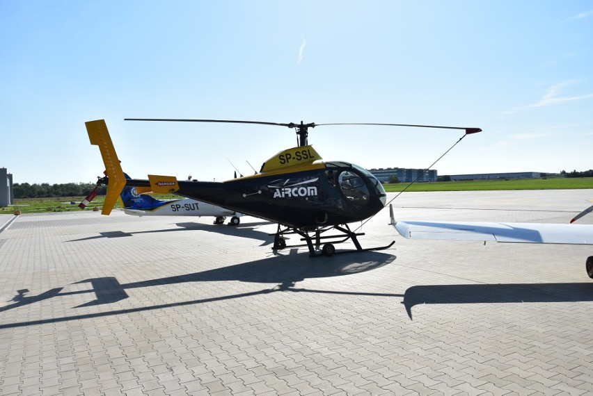 Otwarcie dwóch nowych hangarów lotniczych w Gliwicach