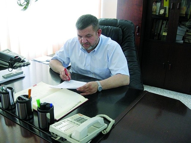Marian Jaszewski, dyrektor łomżyńskiego szpitala, będzie walczyć z NFZ o wyższy kontrakt na oddział dializ