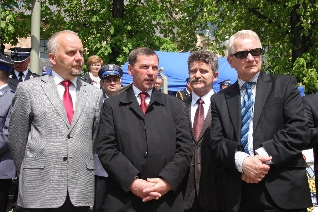 Grzegorz Banaś, Henryk Milcarz, Krzysztof Słoń i Konstanty Miodowicz.