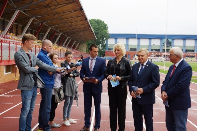 Konferencja w sprawie Mistrzostw Polski w Lekkoatletyce w Białymstoku