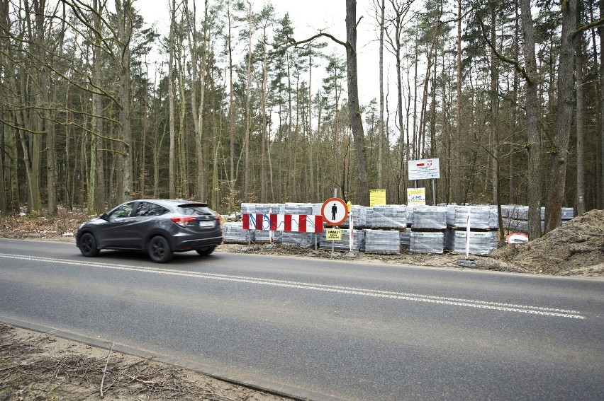 Budowa nowej drogi na Górę Chełmską w Koszalinie trwa