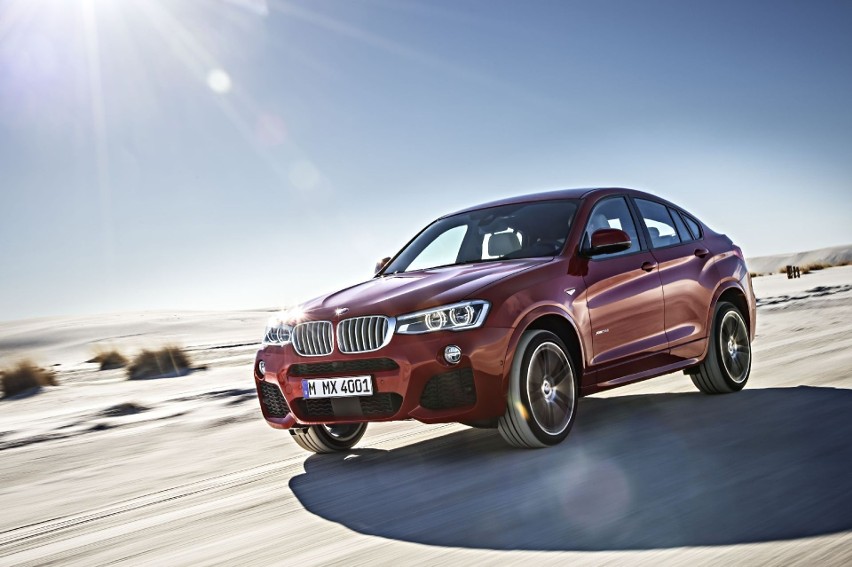 BMW X4 (średnie zużycie paliwa 8,3-5,0 l/100 km, emisja CO2...