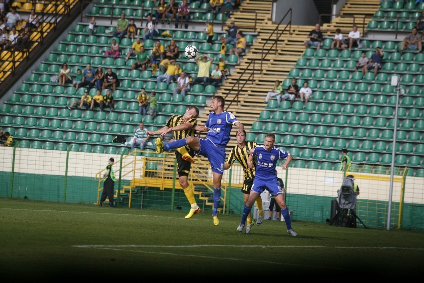 GKS Katowice - Miedź Legnica 1:0. Wystarczył jeden strzał [RELACJA, ZDJĘCIA]