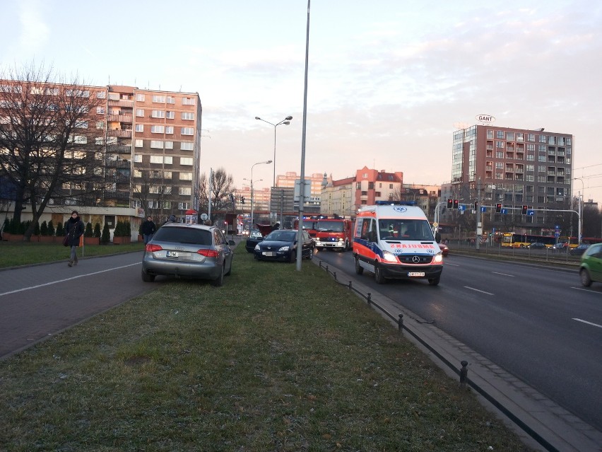 Wrocław, wypadek przy placu Jana Pawła II