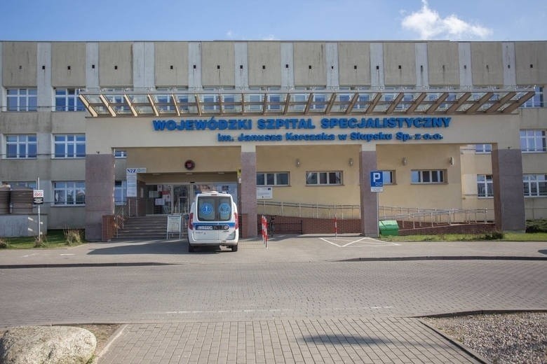 Szpital w Słupsku.