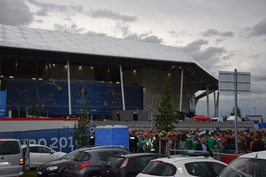 Francuski Łącznik na meczu Ukraina - Irlandia Północna