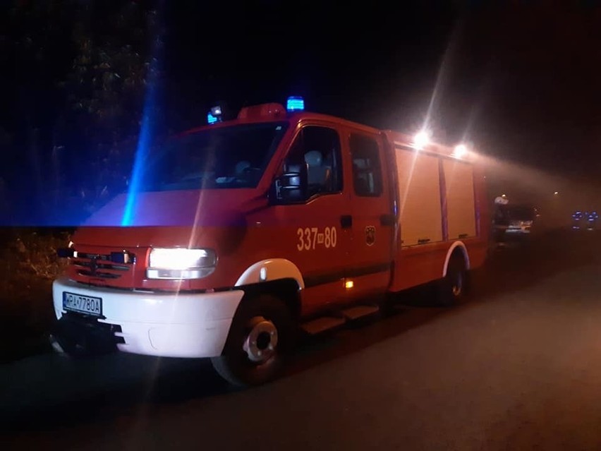 Wypadek w Mleczkowie w gminie Zakrzew.