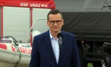 Premier Morawiecki o skażeniu Odry, kontaktach z Niemcami, rtęci i stanowisku wojewody dolnośląskiego Jarosława Obremskiego