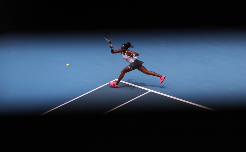 Cori "Coco" Gauff i jej wspaniały return w spotkaniu z...