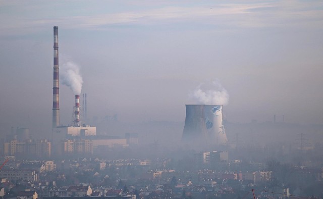 25.01.18 krakowkopiec krakusa widok na krakow smogn/z:fot. aneta zurek / polska pressgazeta krakowska