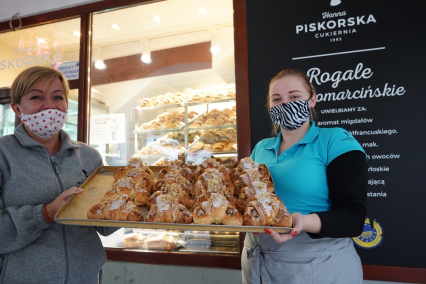 Choć od kilku lat rogale świętomarcińskie wypiekane są przez...