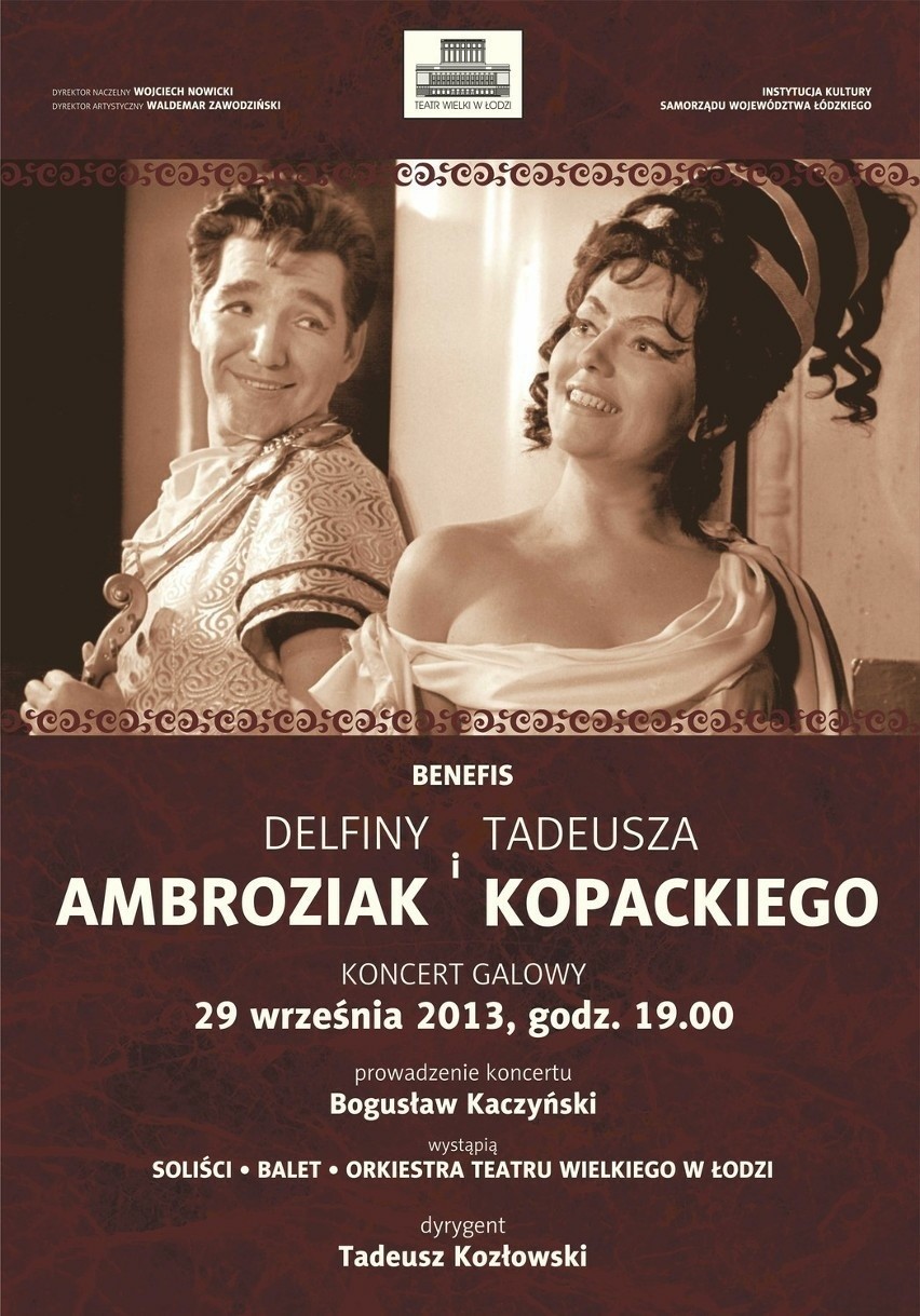 Delfina Ambroziak wiele lat była związana z Teatrem Wielkim...