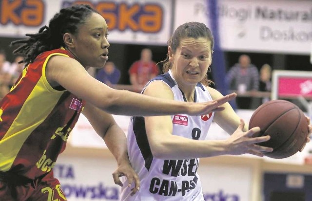 Justyna Żurowska-Cegielska w ostatnim meczu ze Ślęzą Wrocław rzuciła 14 punktów