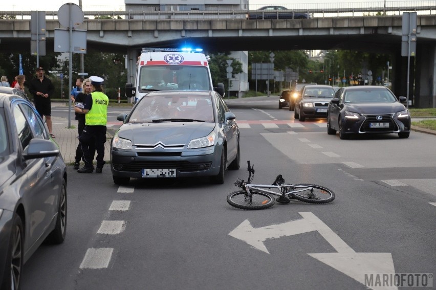 10-latek potrącony na przejeździe dla rowerów na placu Konstytucji 3 Maja w Opolu