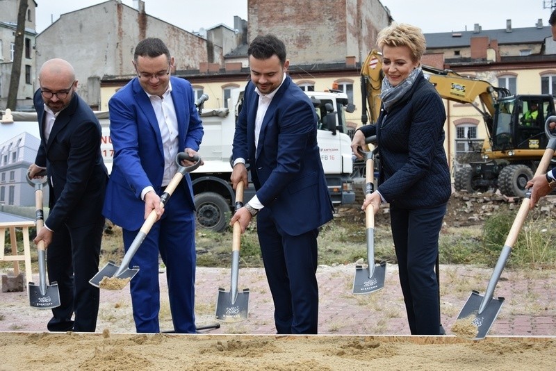 Rozpoczęłą się budowa Diasfery Łódzkiej, nowego osiedla, które powstanie między ul Kilińskiego a Targową