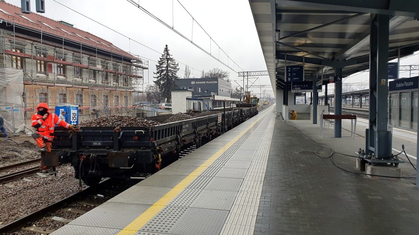 Na stacji Kraków Płaszów trwają ostatnie przygotowania do...
