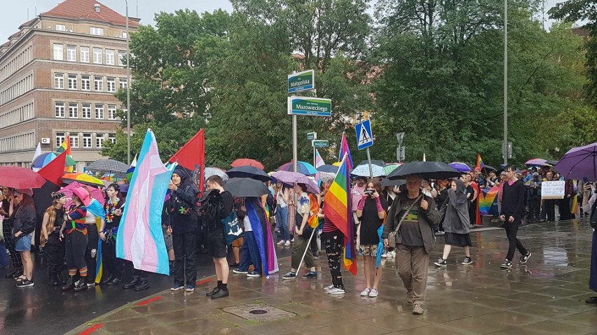 Marsz Równości w Szczecinie.