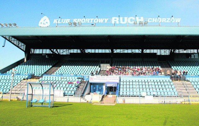 Zbudowany w 1935 roku stadion Ruchu jest jednym z najstarszych w lidze