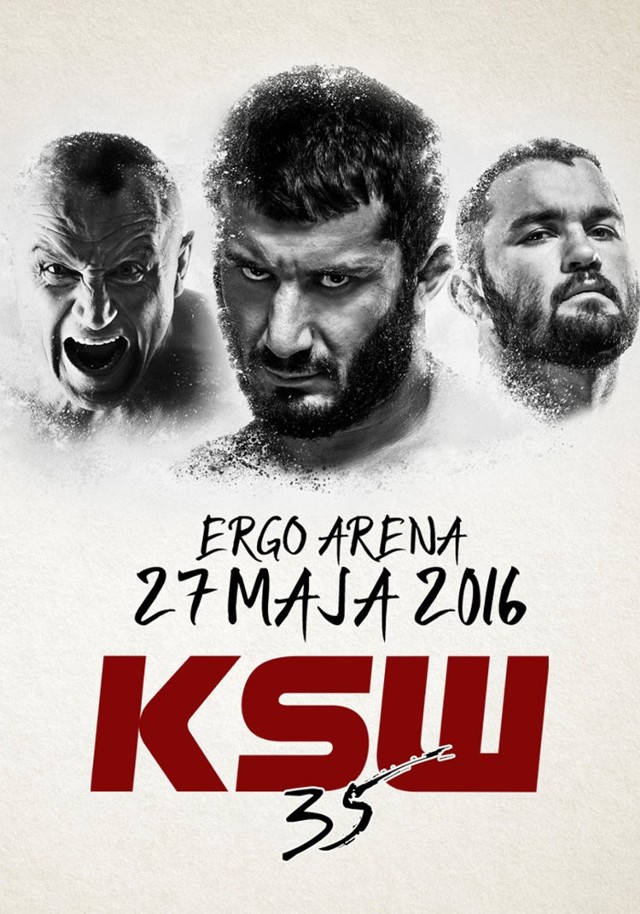 Gala KSW 35 rozpocznie się w piątek, 27 maja 2016 roku o godz. 19.30