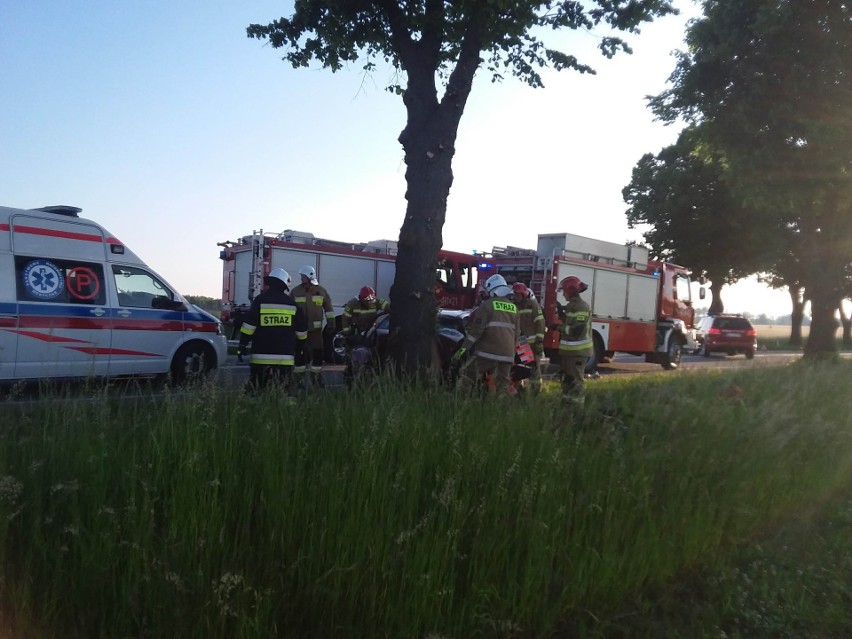 Śmiertelny wypadek koło Chojnic.