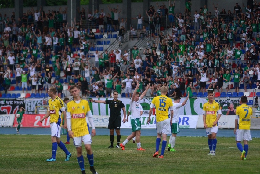 Radomiak Radom pokonał u siebie Olimpię Elbląg 4:0.