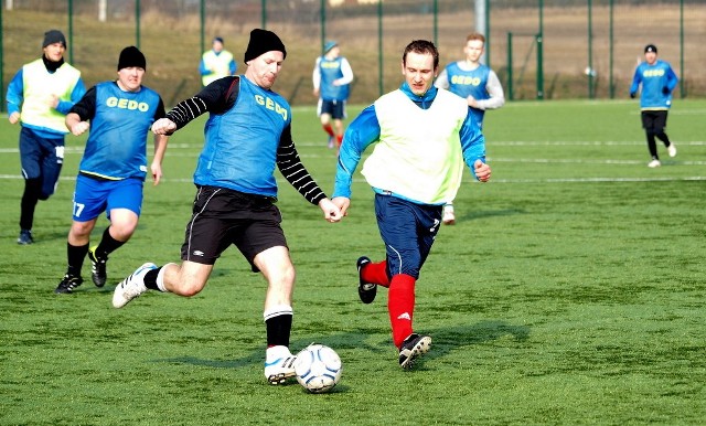 Sparing w ŚwieciuMecz rozegrano w niedzielne przedpołudnie w Świeciu