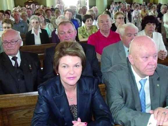 W uroczystościach, upamiętniających pierwszego dyrektora liceum, wziął udział jego bratanek Janusz Zaleski z małżonką