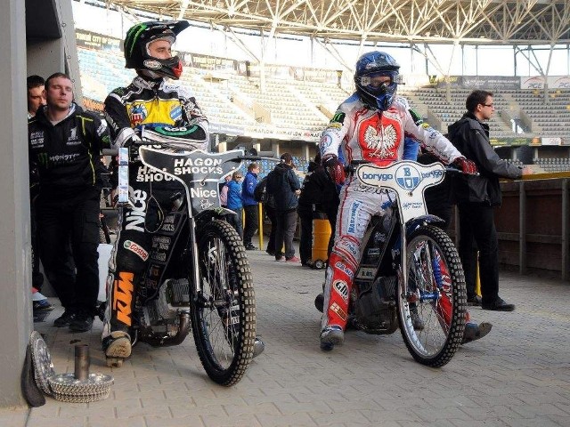 Chris Holder i Tomasz Gollob.