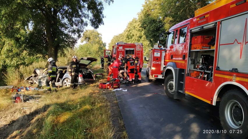 W wyniku zdarzenia 4 osoby zostały zabrane do szpitala