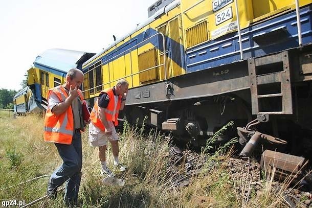 Wypadek kolejowy w Korzybiu