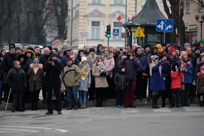 Przysięga wojskowa żołnierzy obrony terytorialnej w...