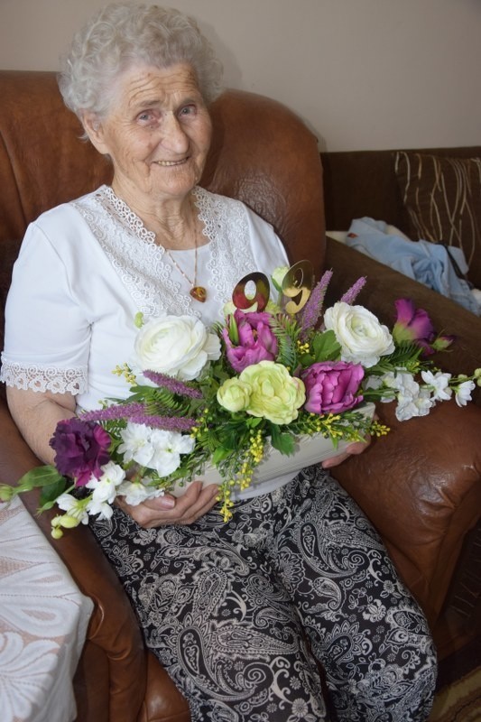 Pani Joanna Bulska z Wągrowca obchodzi 99. urodziny